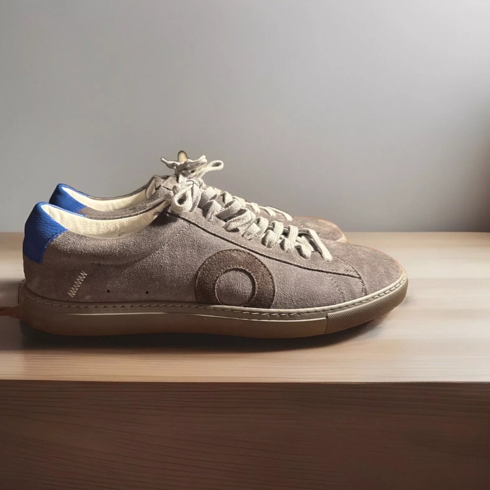 Oliver Cabell Low 1  US 10 EU 43 Pigment Gray Leather Luxury Sneakers